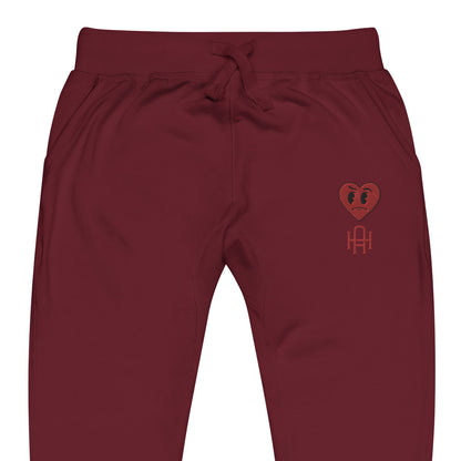 M.A.D Heart fleece sweatpants