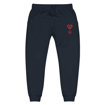 M.A.D Heart fleece sweatpants