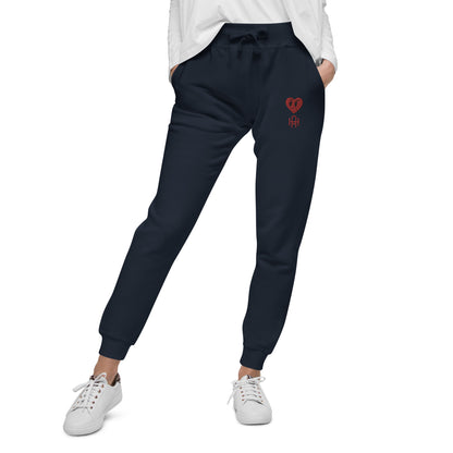 M.A.D Heart fleece sweatpants