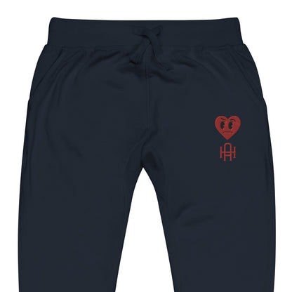 M.A.D Heart fleece sweatpants