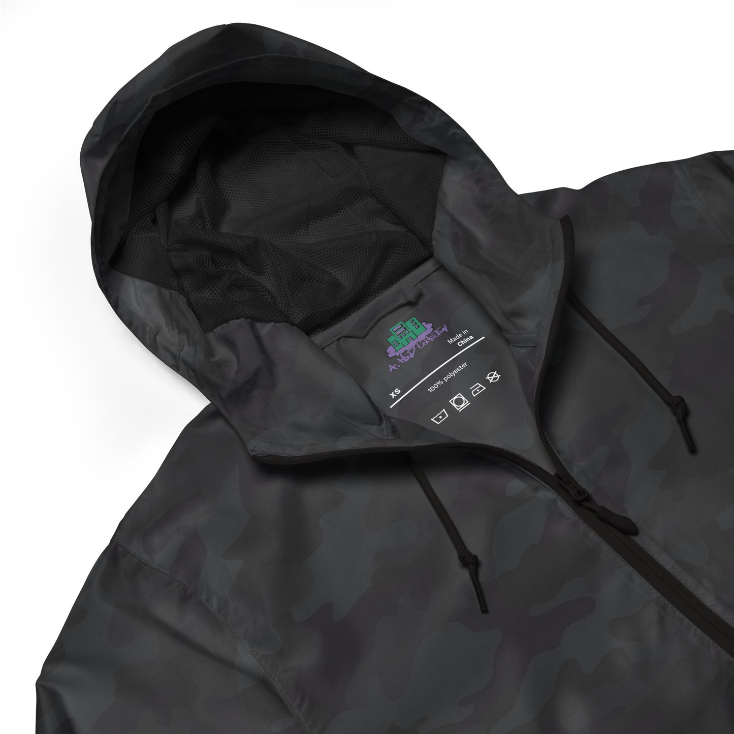 M.A.D zip up windbreaker