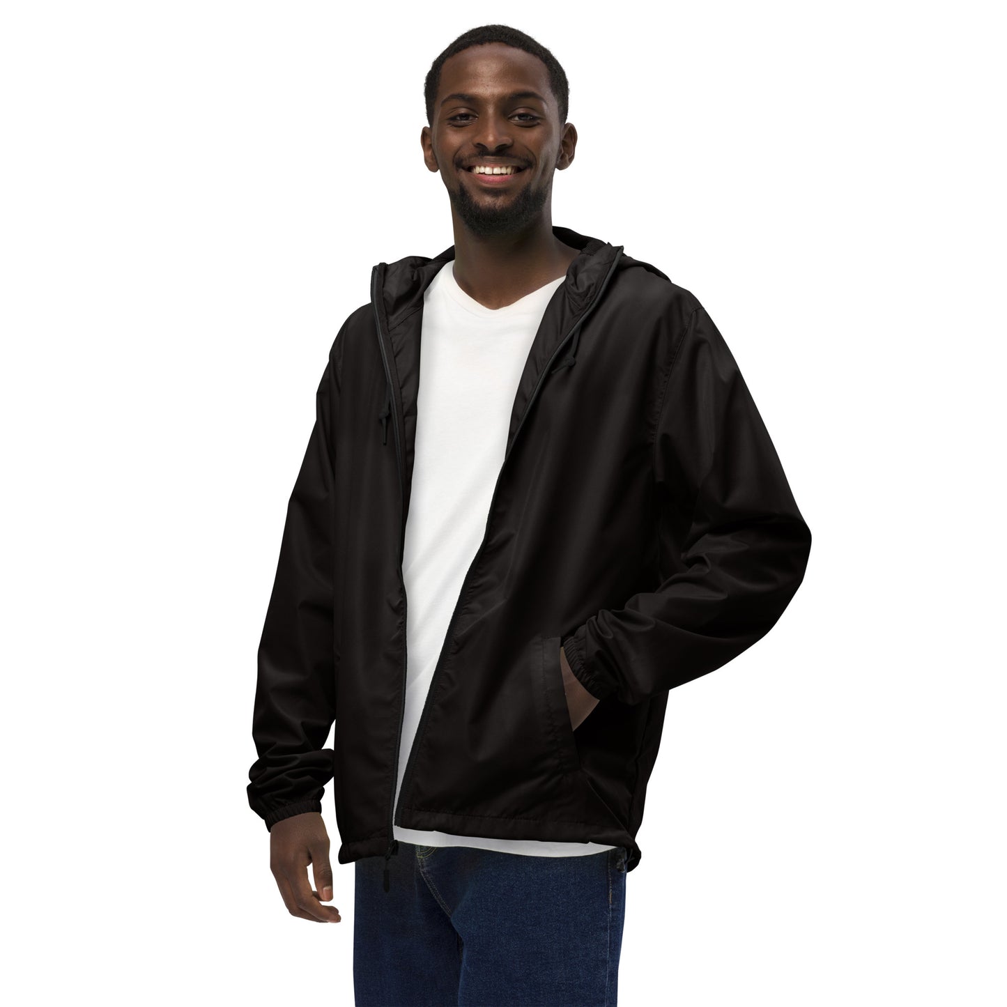 Pardon zip up windbreaker