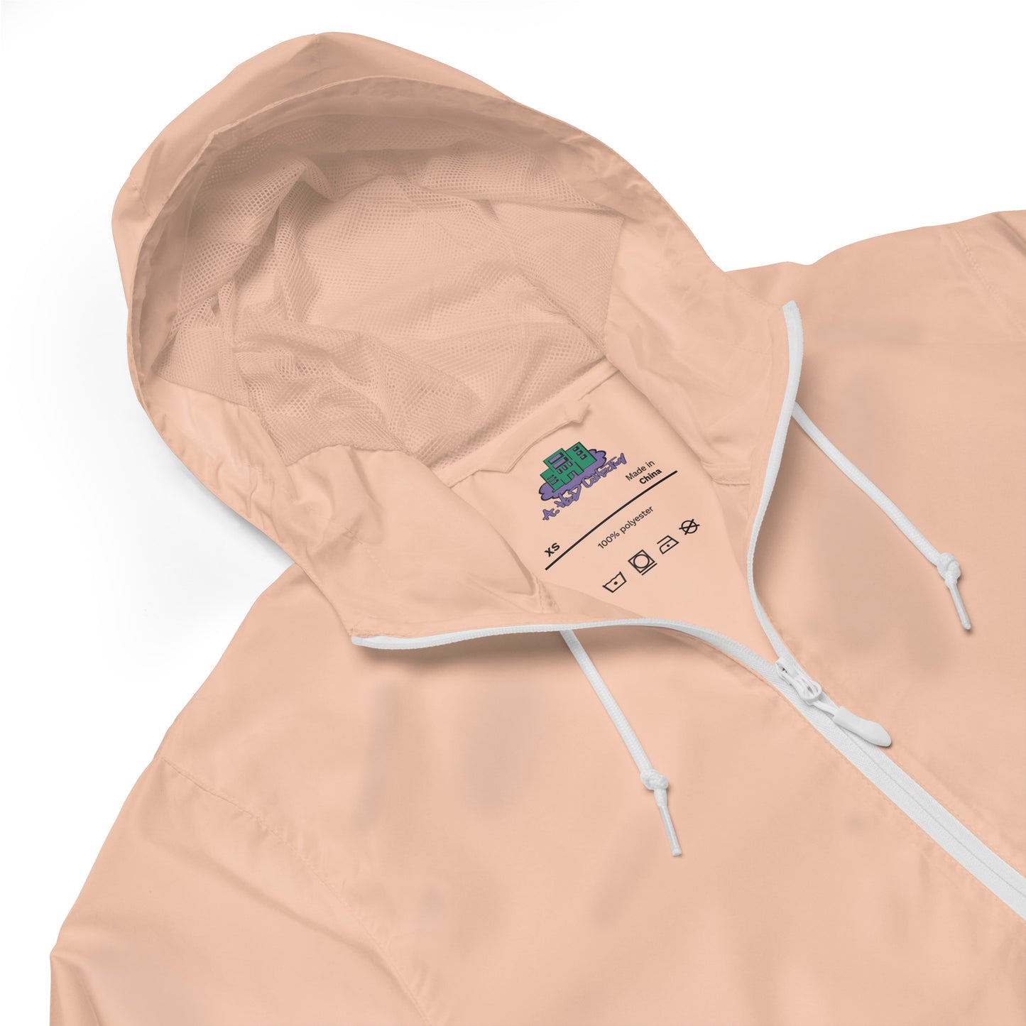 Pardon zip up windbreaker