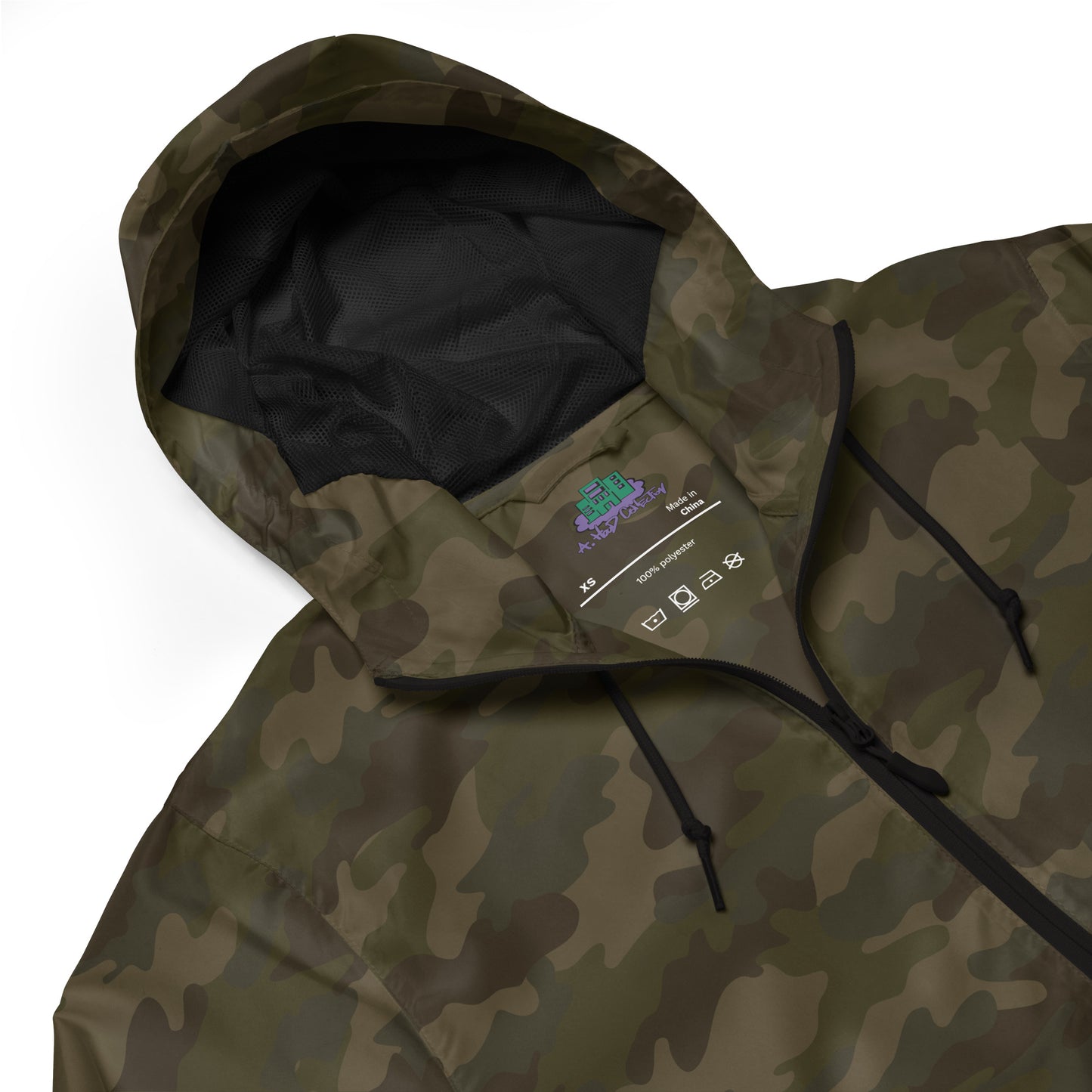 M.A.D zip up windbreaker