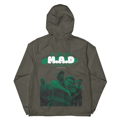 M.A.D zip up windbreaker