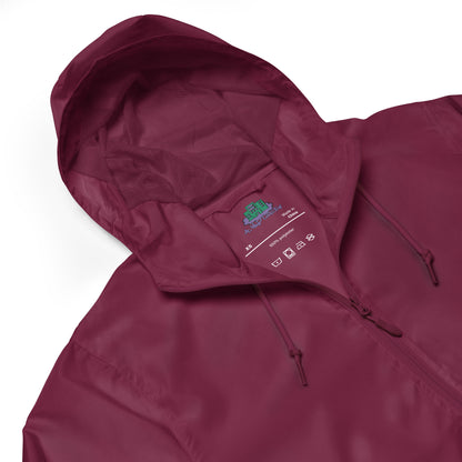 Pardon zip up windbreaker