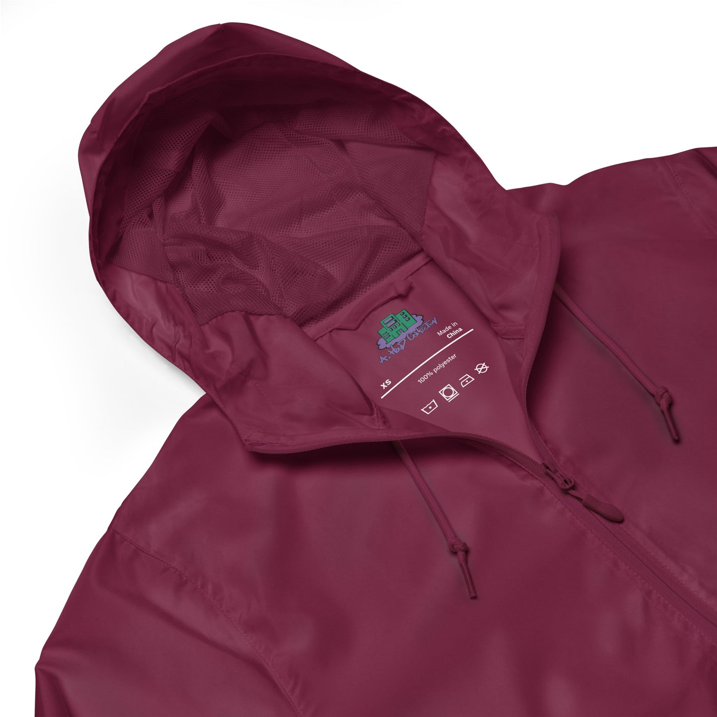 M.A.D zip up windbreaker