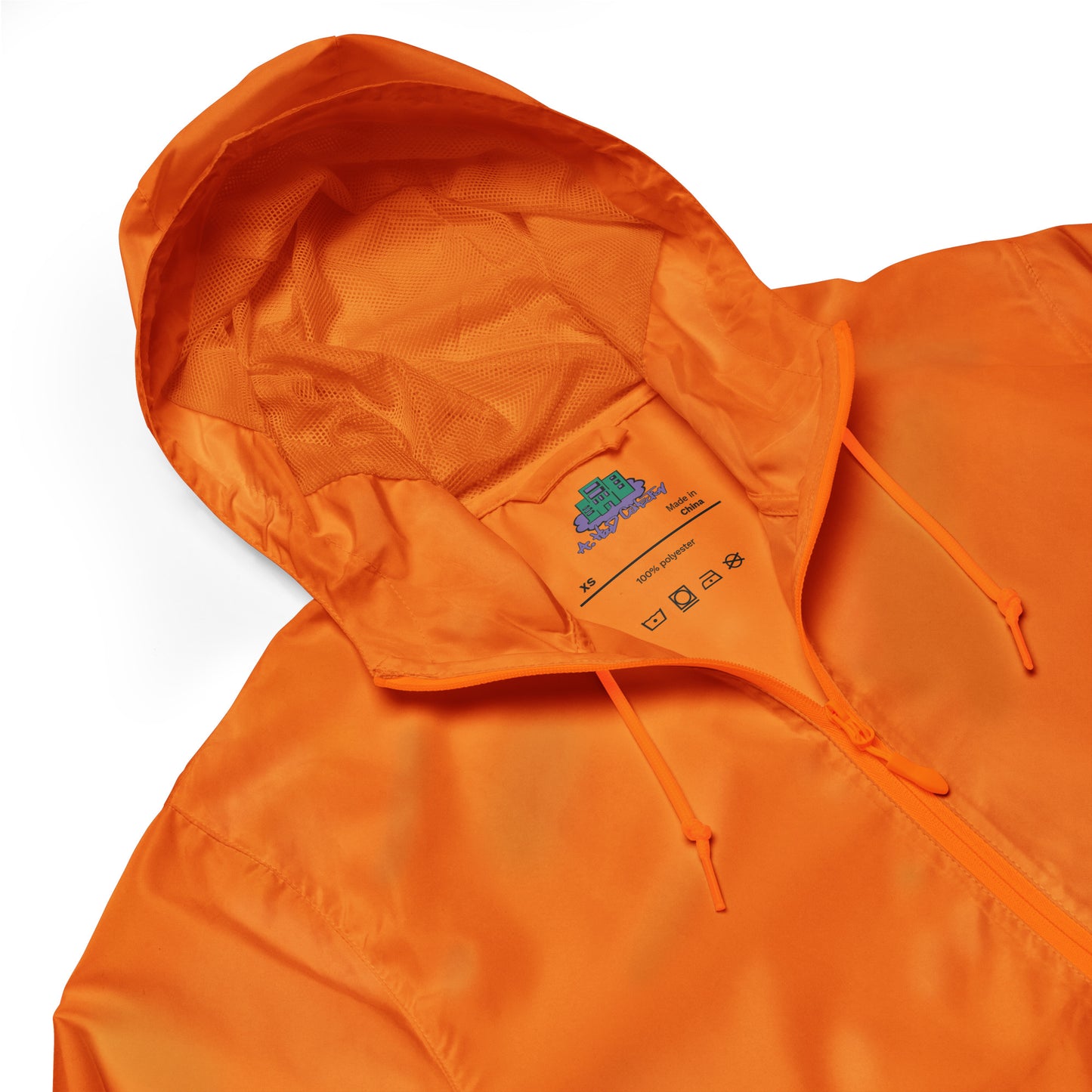 M.A.D zip up windbreaker