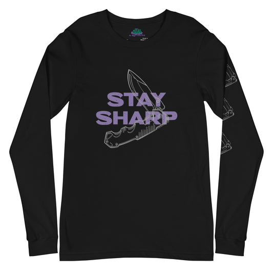 Stay Sharp Long Sleeve Tee