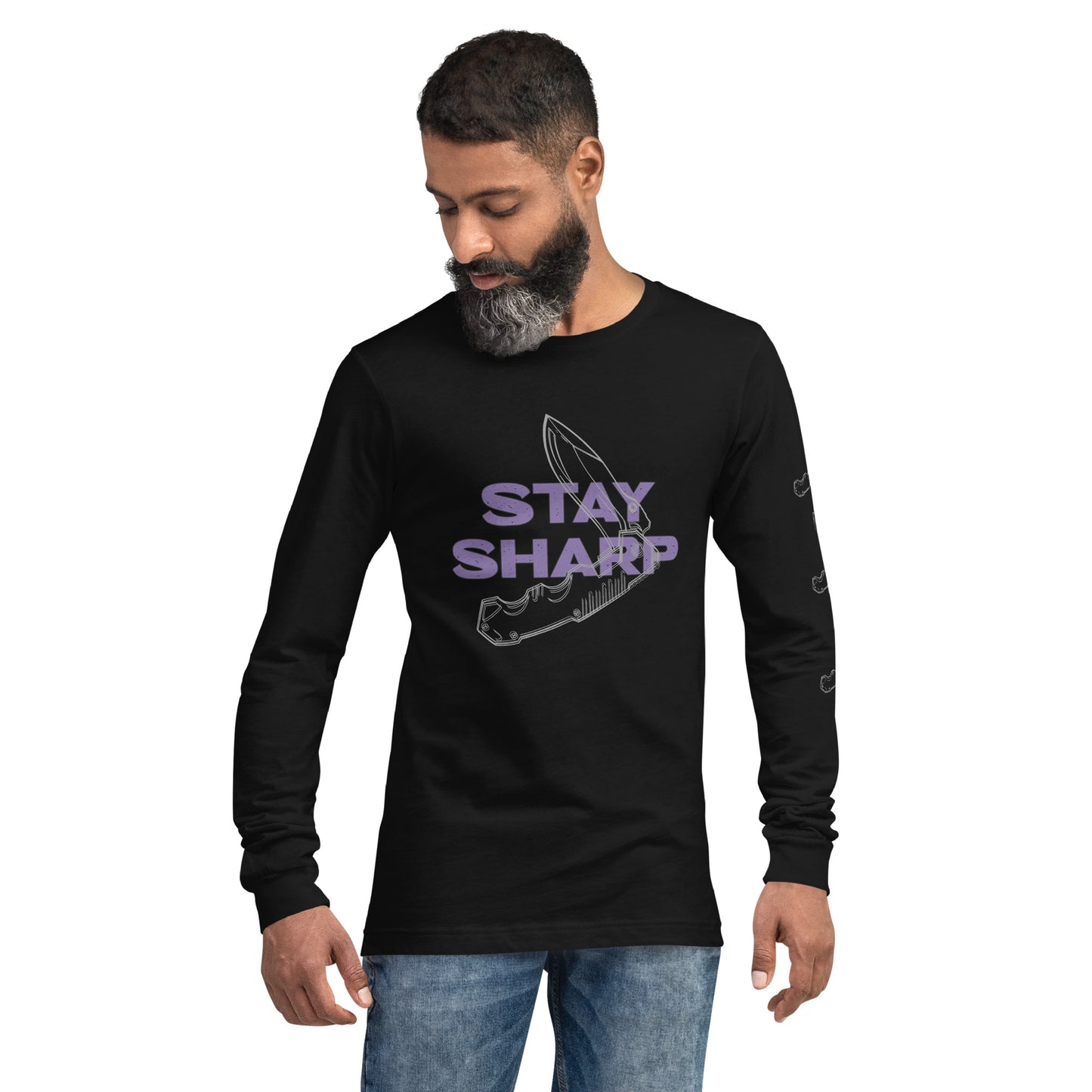 Stay Sharp Long Sleeve Tee