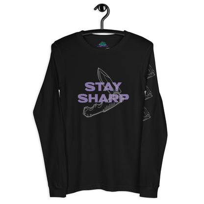 Stay Sharp Long Sleeve Tee