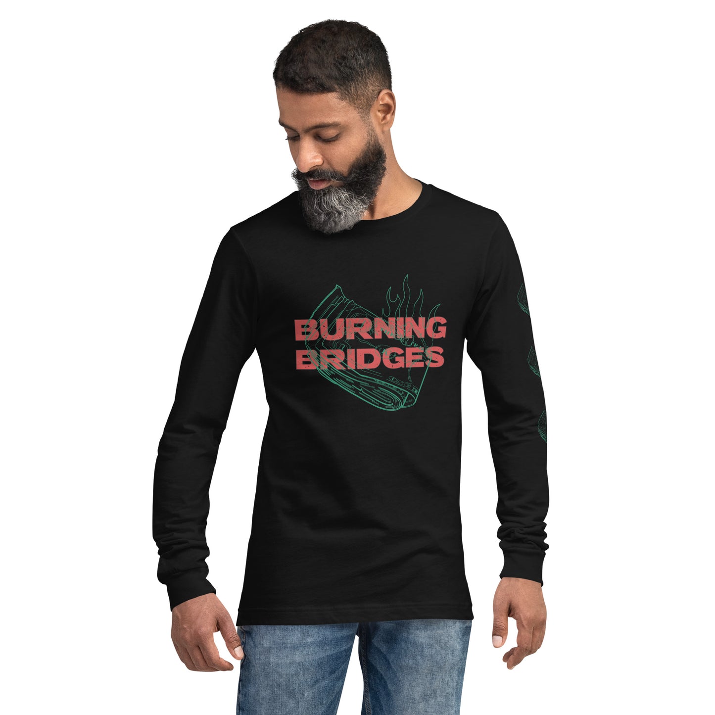 Burning Bridges Long Sleeve Tee