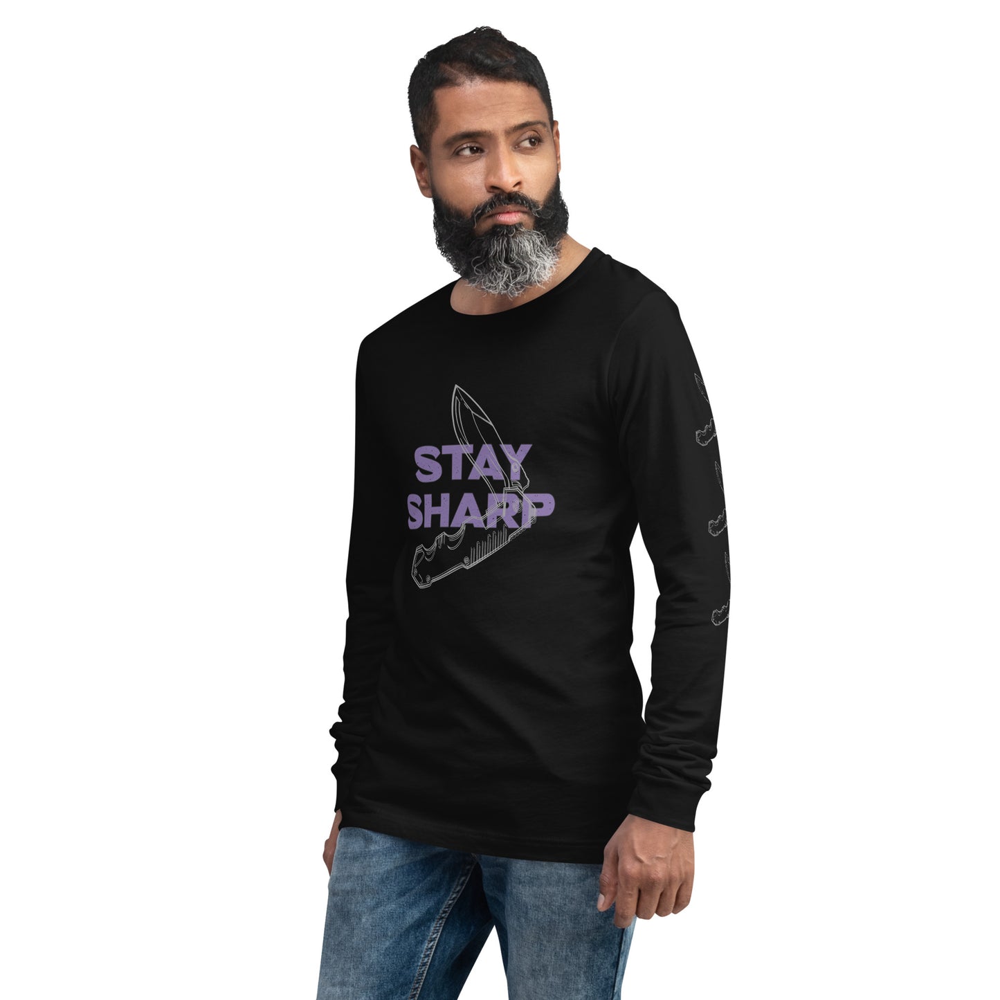 Stay Sharp Long Sleeve Tee