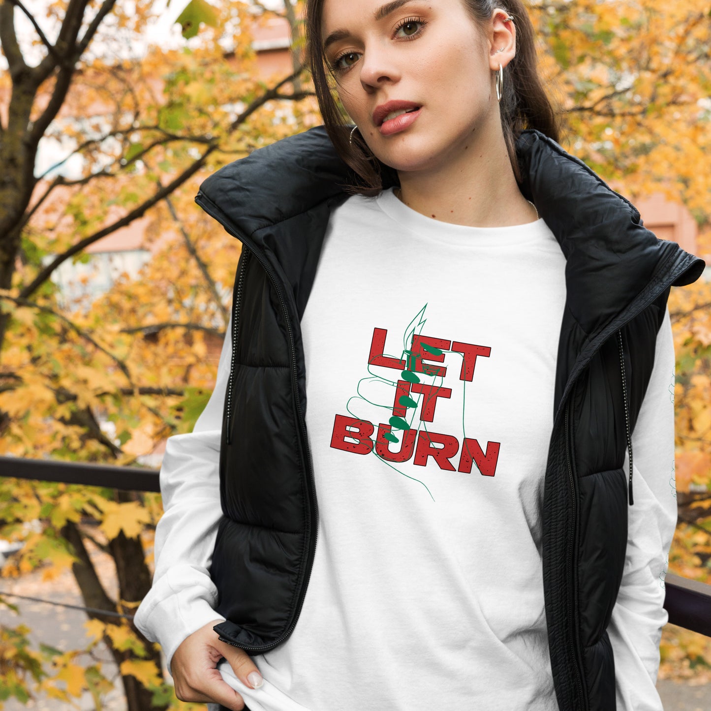 Let It Burn Long Sleeve Tee