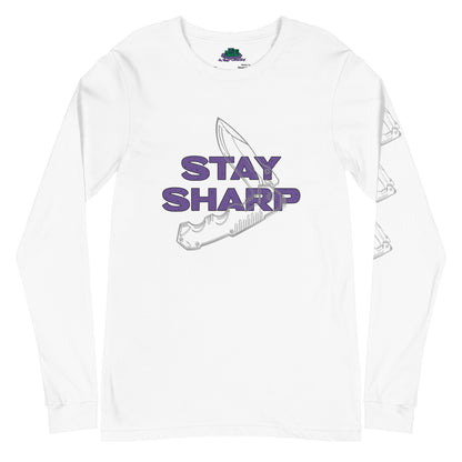 Stay Sharp Long Sleeve Tee