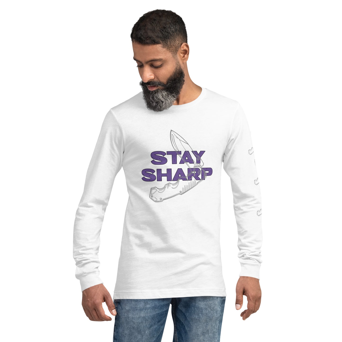 Stay Sharp Long Sleeve Tee