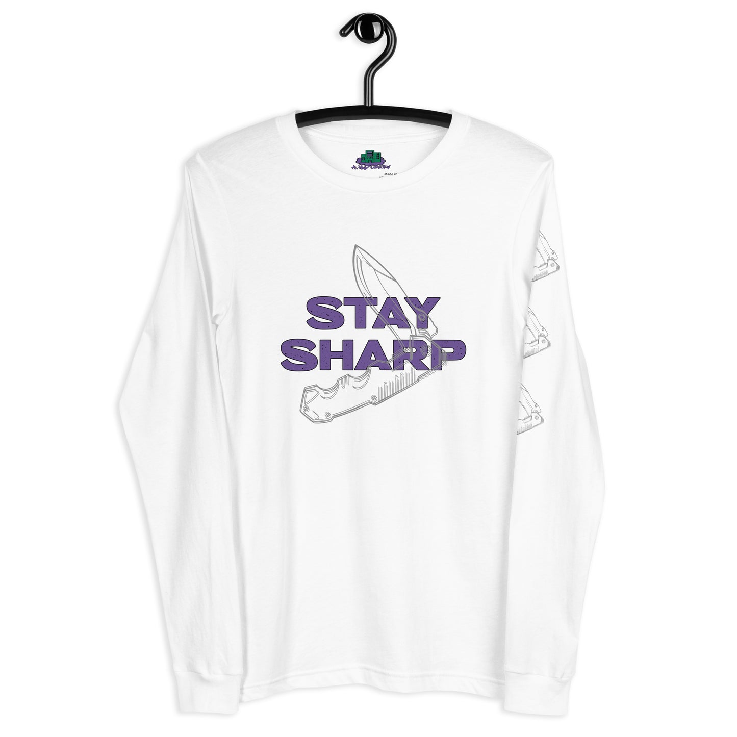 Stay Sharp Long Sleeve Tee