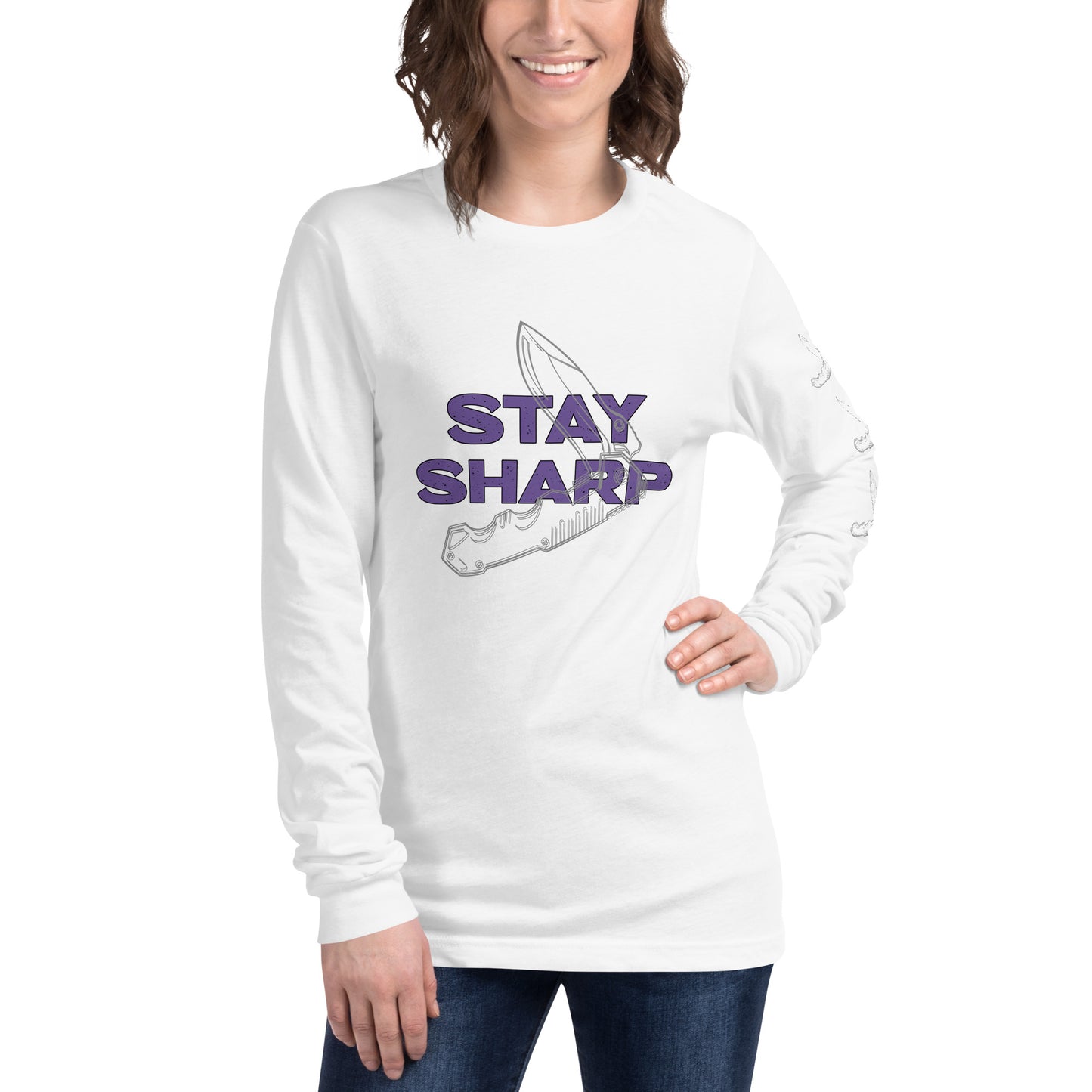 Stay Sharp Long Sleeve Tee