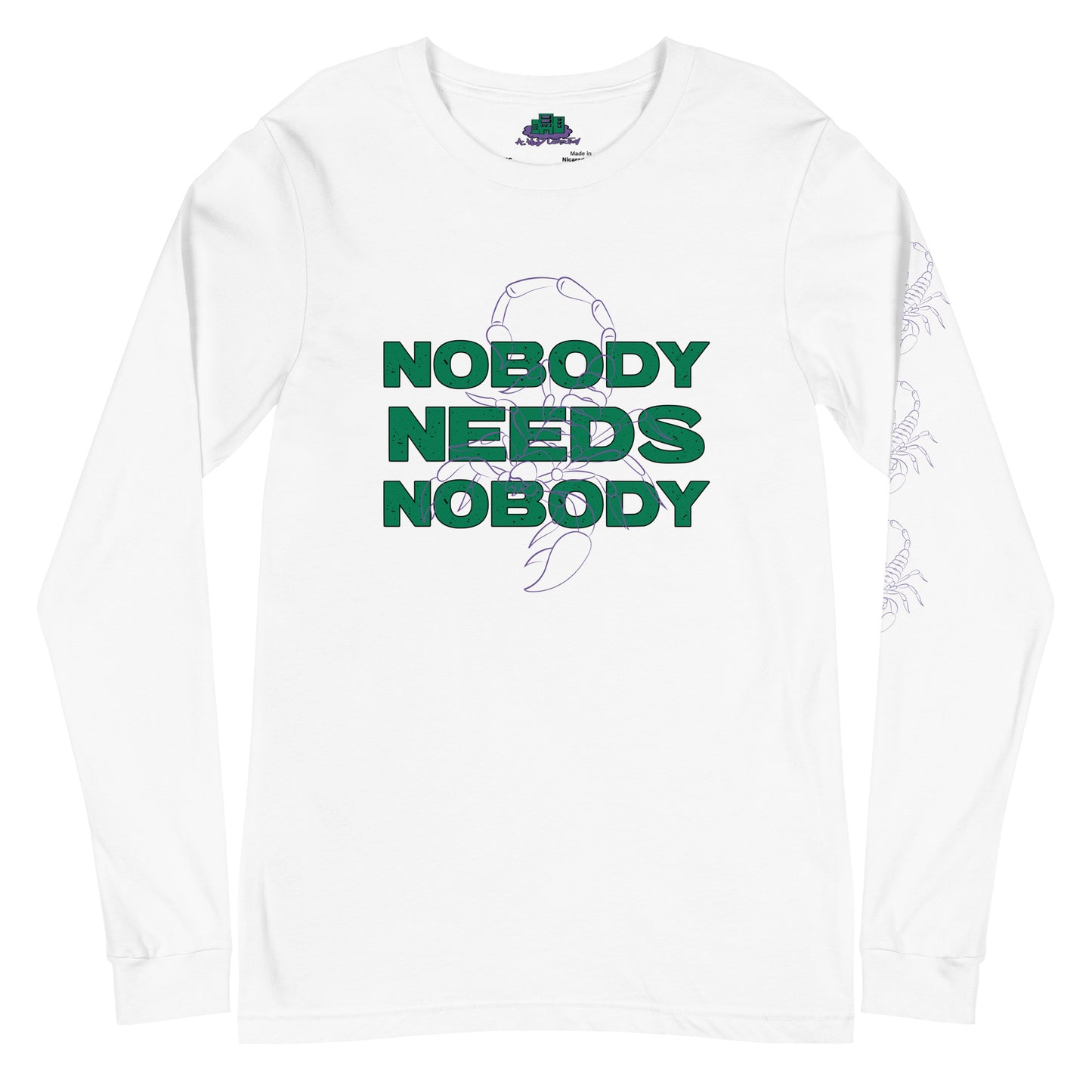 Nobody Needs Nobody Long Sleeve Tee