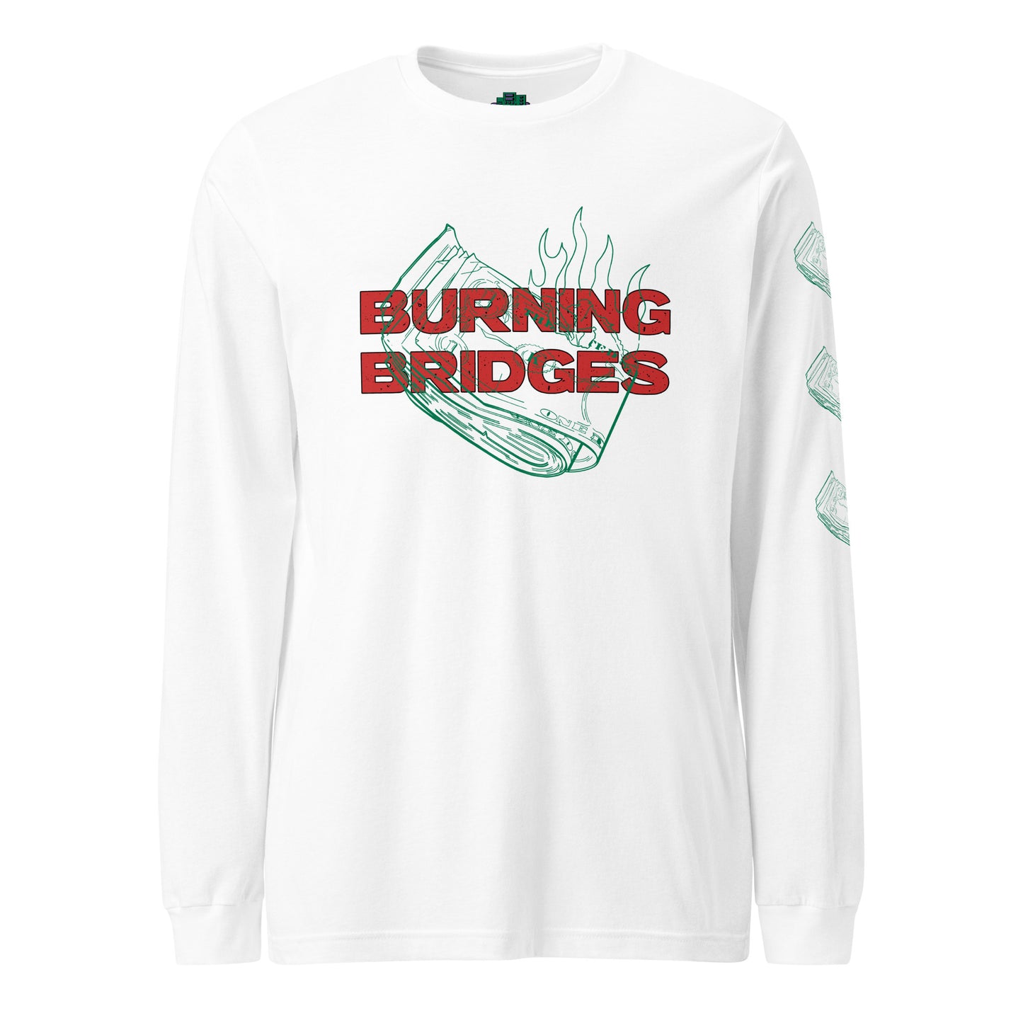 Burning Bridges Long Sleeve Tee