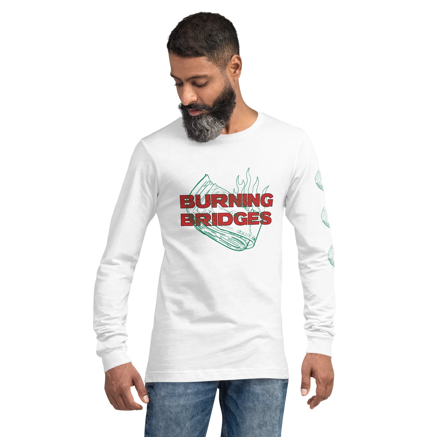 Burning Bridges Long Sleeve Tee