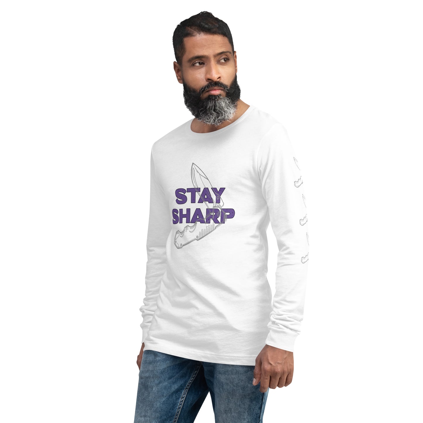 Stay Sharp Long Sleeve Tee