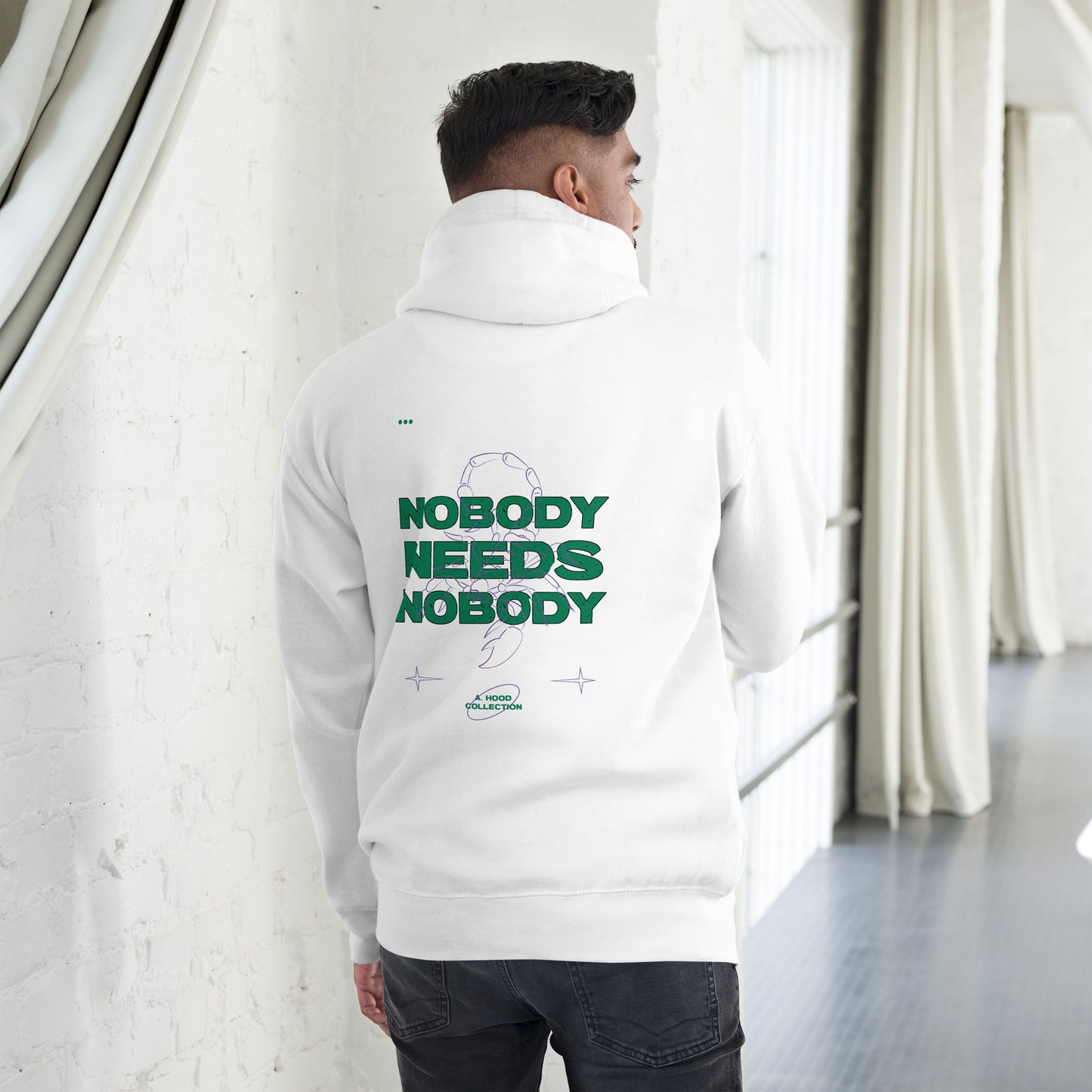 Nobody Needs Nobody Hoodie