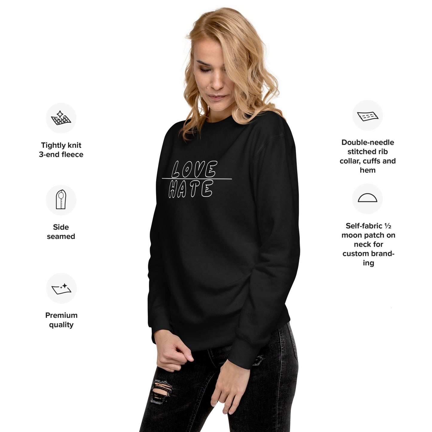 Thin Line Premium Sweatshirt