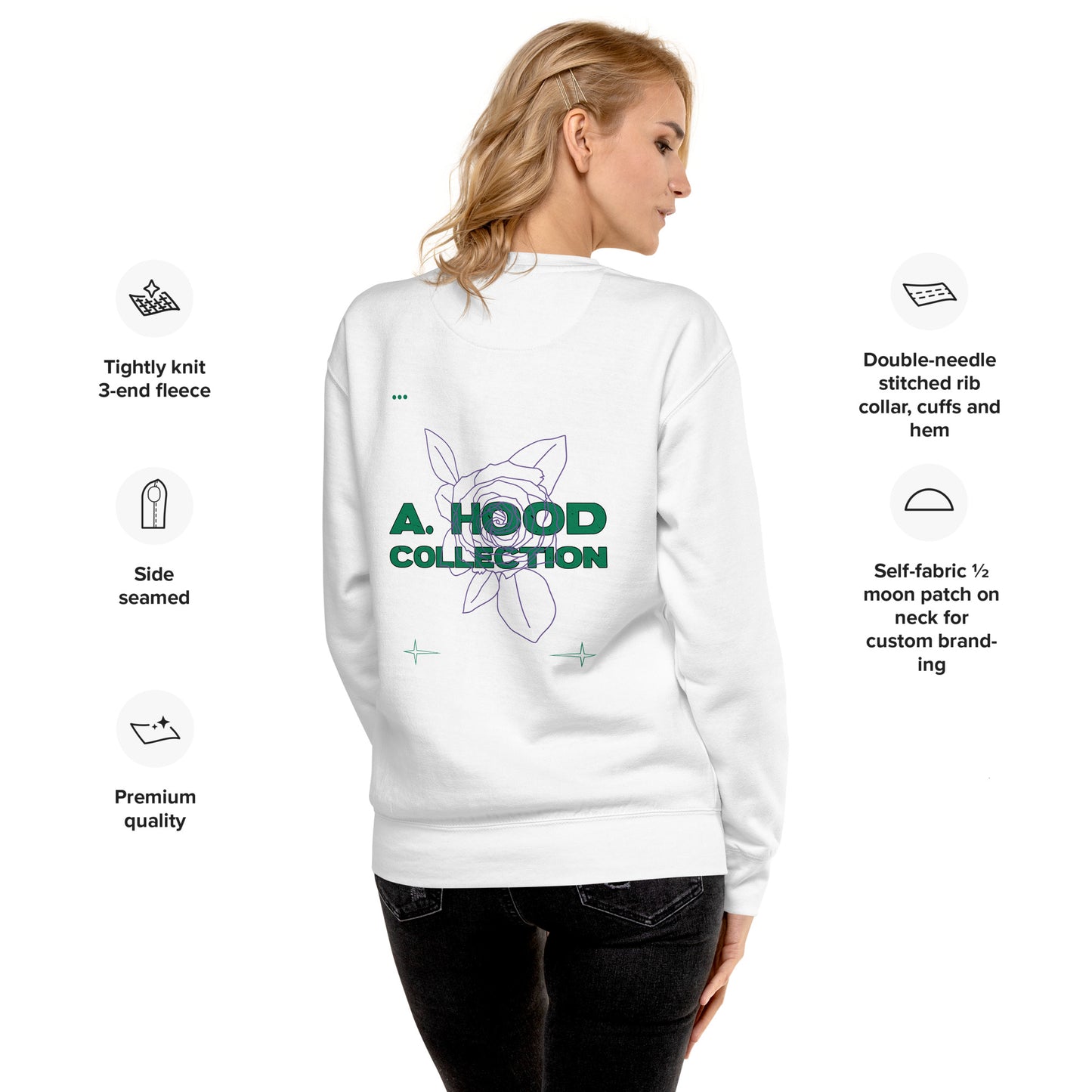 Linear Thoughts Premium Sweatshirt