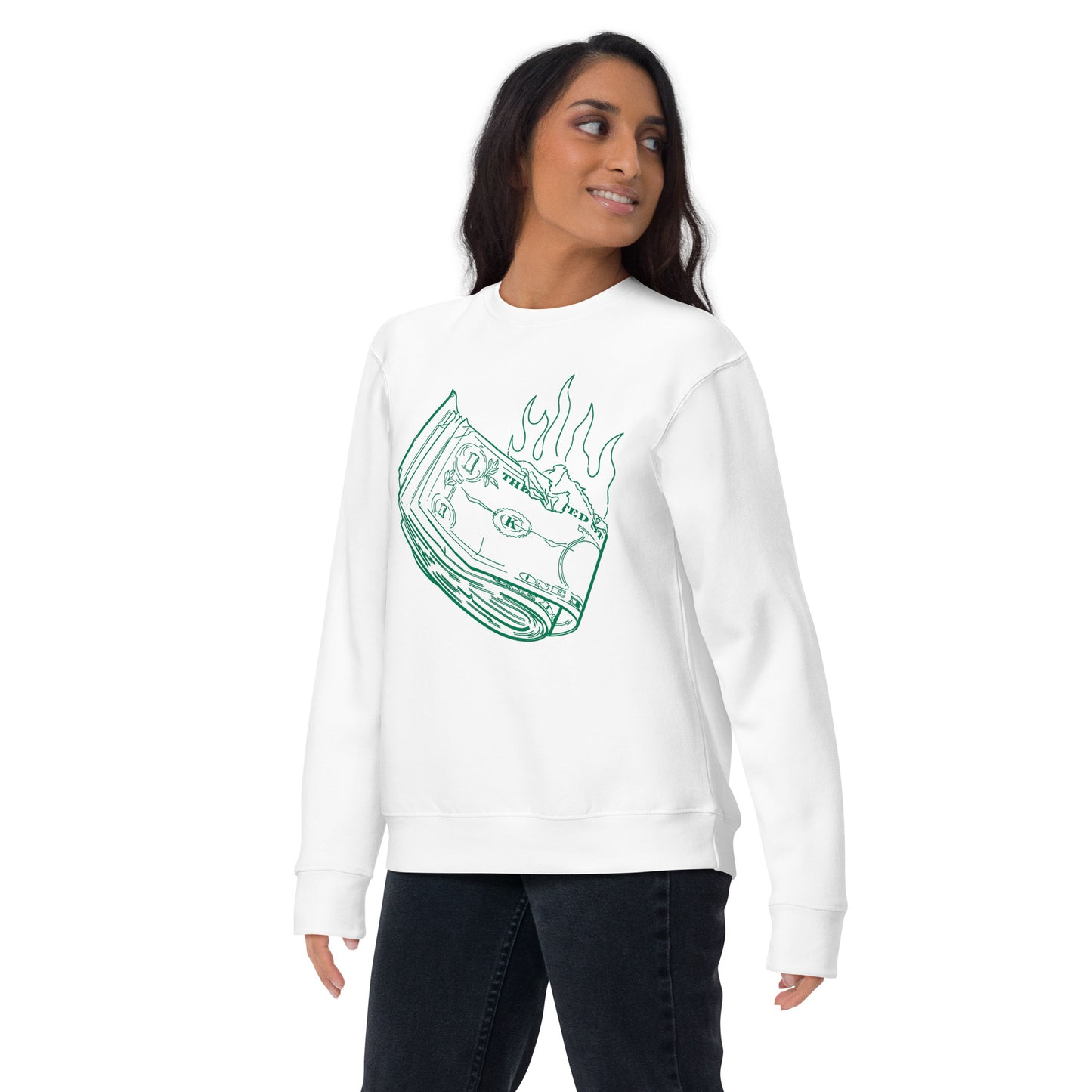 Burning Bridges Premium Sweatshirt