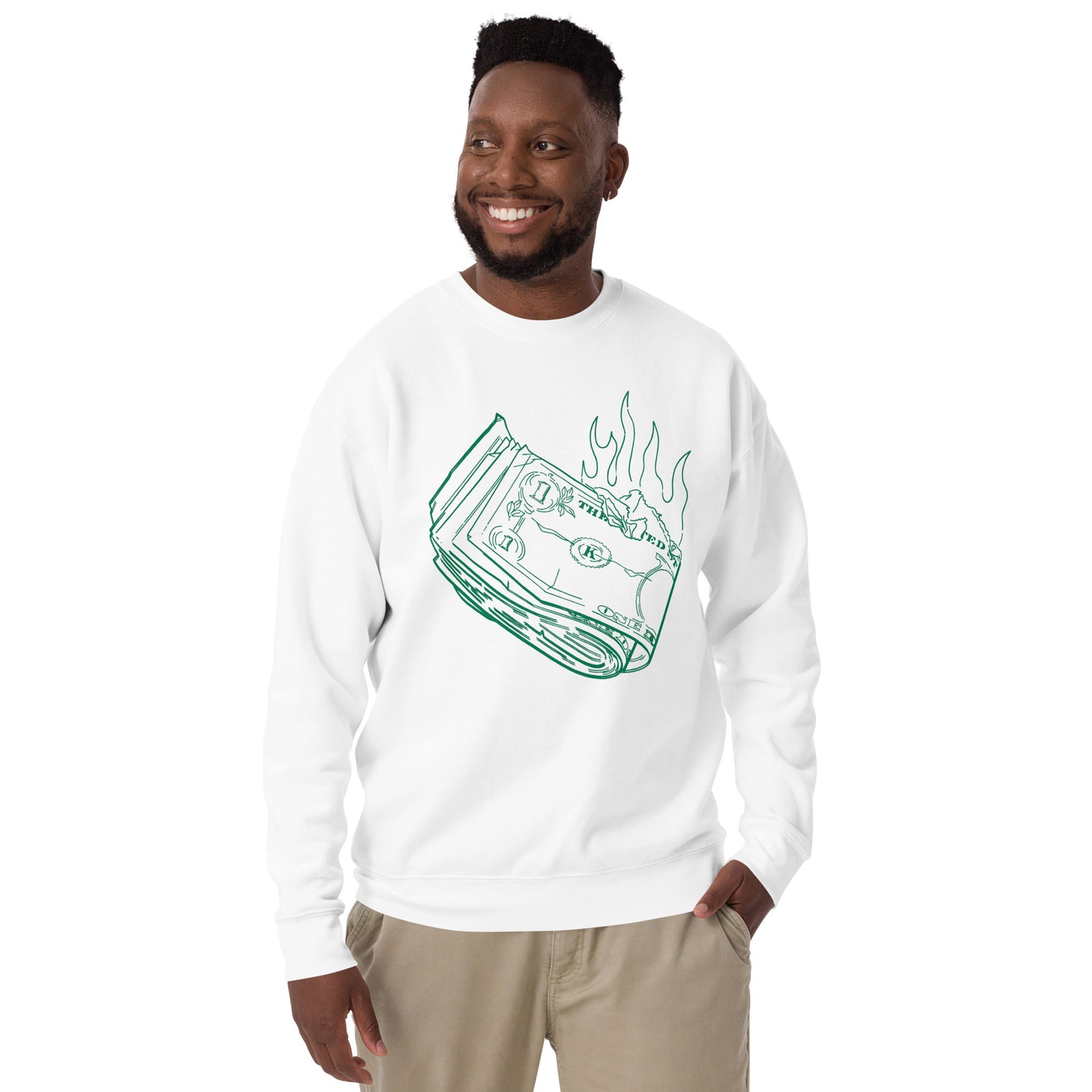 Burning Bridges Premium Sweatshirt