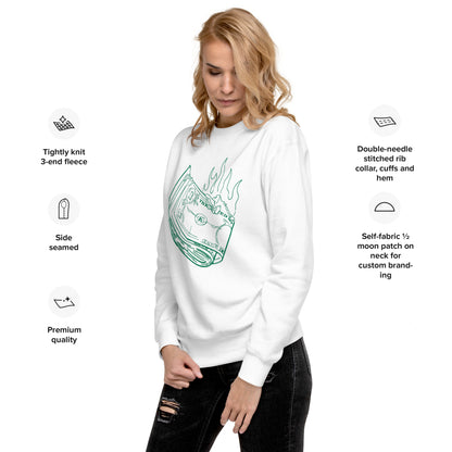 Burning Bridges Premium Sweatshirt