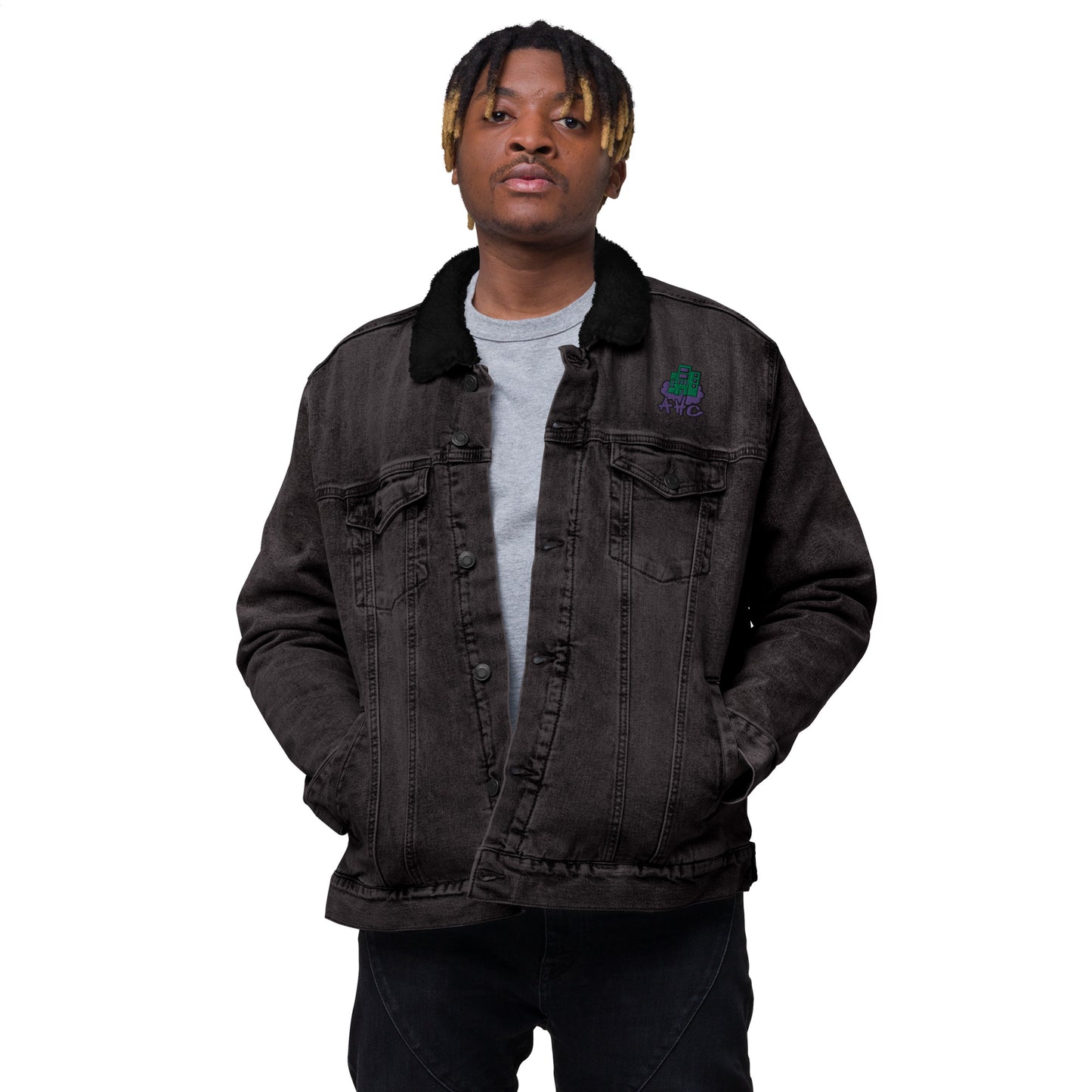 Dream Hammer denim sherpa jacket