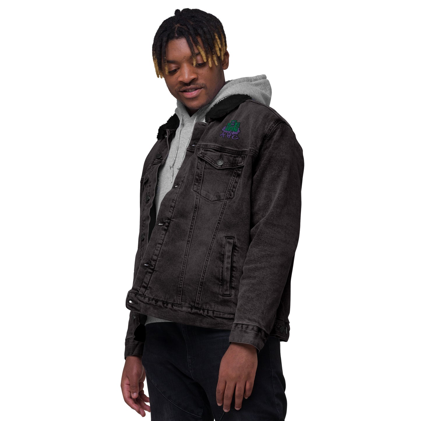 Dream Hammer denim sherpa jacket