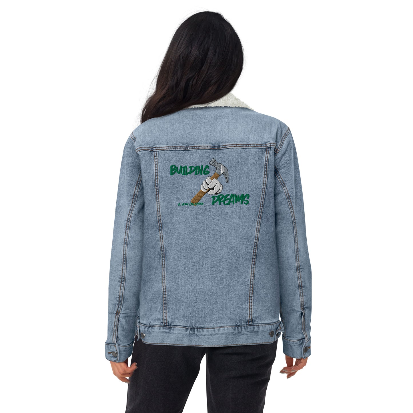 Dream Hammer denim sherpa jacket