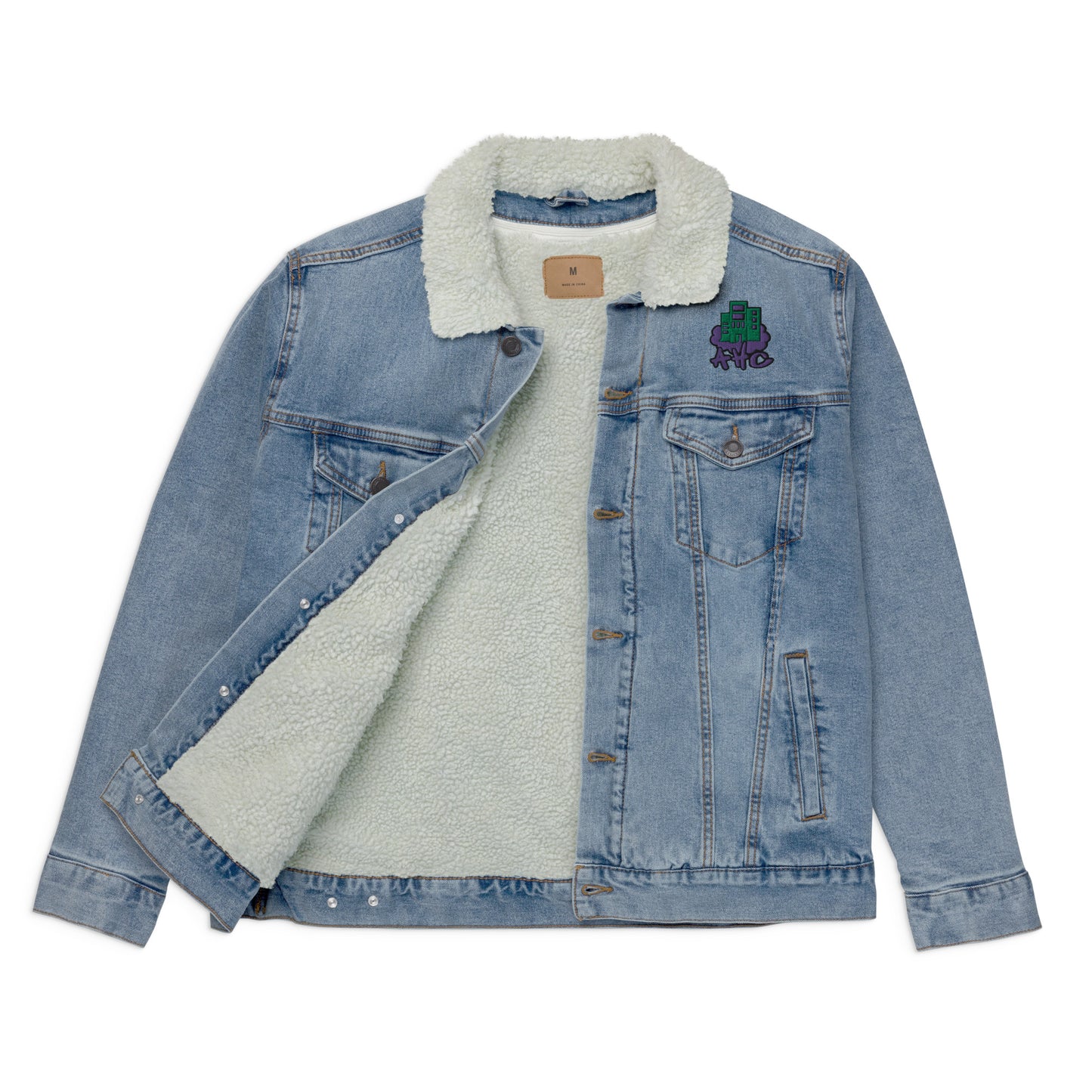 Dream Hammer denim sherpa jacket