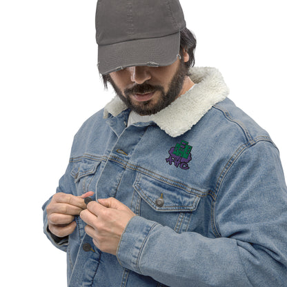 Dream Hammer denim sherpa jacket