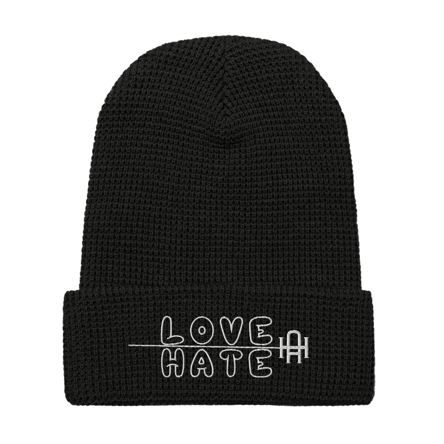 Thin Line Waffle beanie