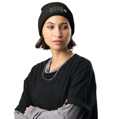 Thin Line Waffle beanie