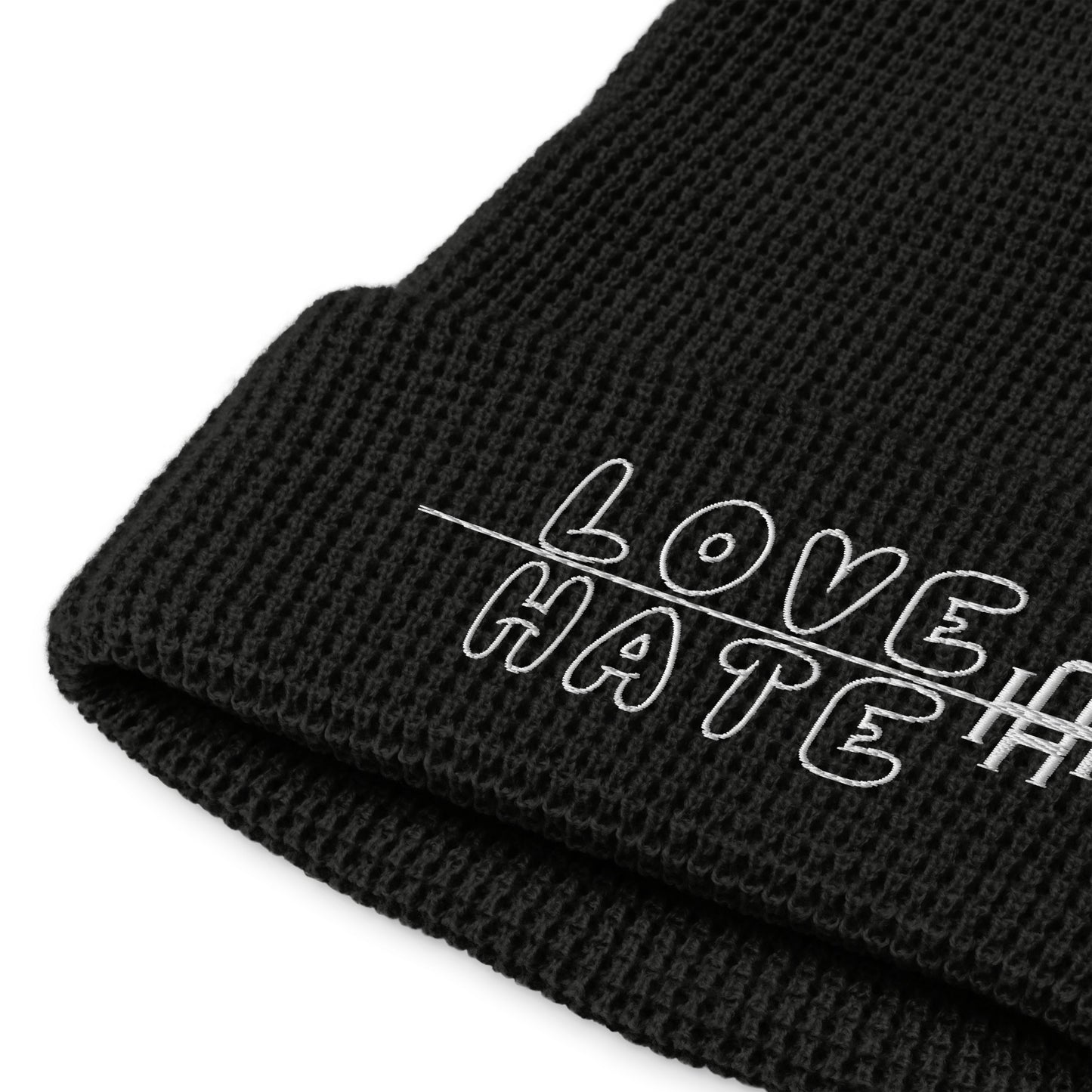 Thin Line Waffle beanie