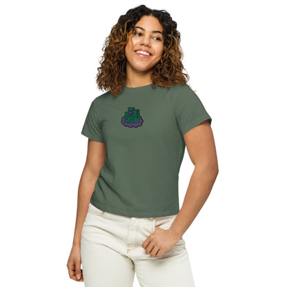 Building Dreams Women’s high-waisted t-shirt