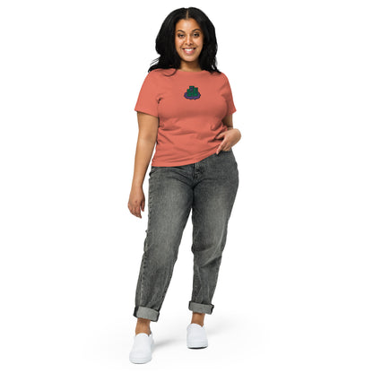 Building Dreams Women’s high-waisted t-shirt