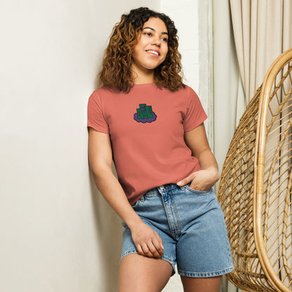 Building Dreams Women’s high-waisted t-shirt