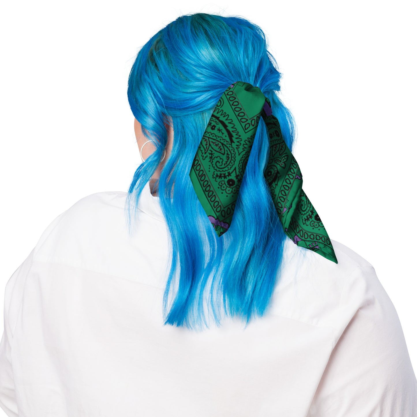 Building Dreams Paisley green bandana