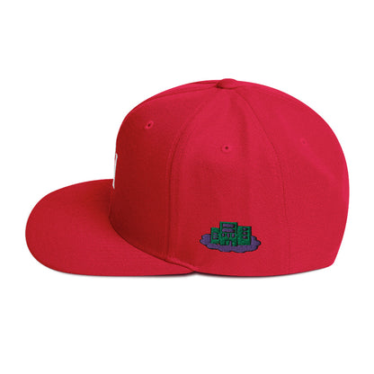 Initial snapback cap