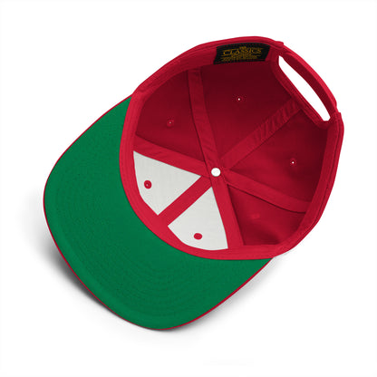 Initial snapback cap